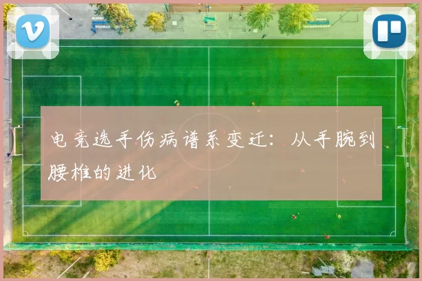 电竞选手伤病谱系变迁：从手腕到腰椎的进化